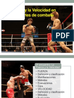 La Fuerza y La Velocidad en Los Deportes de Combate