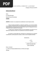 Ejemplo de Oficio e Informe (Comunicación Oral y Escrita)