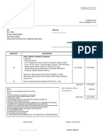 Invoice Amadeo To Pelita Kasih