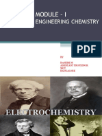 Module - I: I/Ii Sem Be, Engineering Chemistry