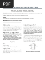 Generación de Señales PWM Como Circuito de Control