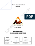 P SGC 02 02 Control de Registros.