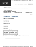 Priority Valve - Test and Adjust