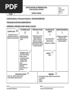 Formato Canvas - Gestion Administrativa