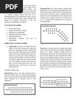 Functions of Lipids