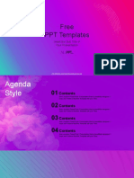 Abstract Modern Bubble PowerPoint Templates