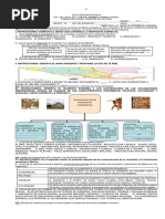 Examen Primer Trimestre de Historia Tercer Año 2018-2019