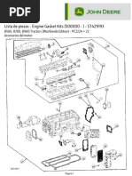 Lista de Piezas - Engine Gasket Kits (500000 - ) - ST429193