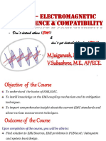 EC6011 - Electromagnetic Interference & Compatibility: M.Jaiganesh, M.E., AP/ECE. V.Subashree, M.E., AP/ECE