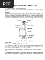 Determination of Aggregate Impact Value