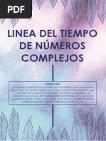 Linea Del Tiempo de Números Complejos