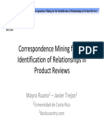 Correspondence Mining