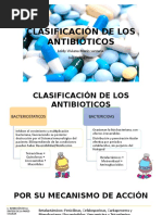 Clasificación de Los Antibióticos