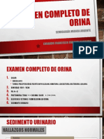 Examen Completo de Orina