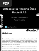 Rootedvlc2018 Rlv1 Metasploit Hacking Etico