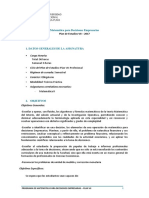 Plan Matemática Financiera Unlp