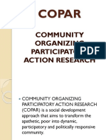 Copar: Community Organizing Participatory Action Research