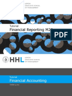 Financial Reporting M20: Tutorial