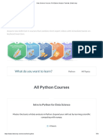 Data Science Courses - R & Python Analysis Tutorials - DataCamp