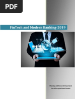 Fintech and Modern Banking-2019: Planning and Research Department Zarai Taraqiati Bank Limited