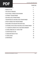 Gas Insulated Substation Report