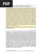 Corominas M. (Et Al.) (2007) : Sistema Dopaminérgico y Adicciones