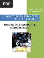 Unidad de Transporte Medicalizado