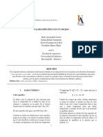 INFORME FISICA Calor Especifico de Solido