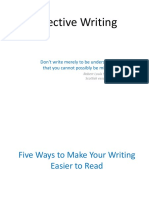 Effective Writing & Email Etiquette