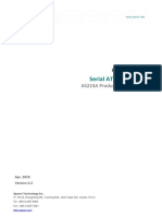 Serial ATA Flash Drive: AS224A Product Specifications