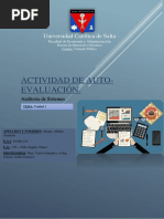 Actividad de Auto-Evaluación - Capítulo 1 - Auditoría en Informática