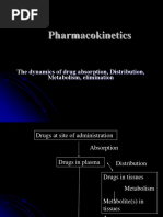 Pharmacokinetics: The Dynamics of Drug Absorption, Distribution, Metabolism, Elimination