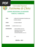 Instrumentos Económicos para La Gestión Ambiental - Economía Ambiental