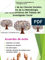 U01T01 - Obj de La Metodologia - El Investigador Social PDF