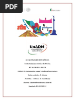 Unidad 1 Evidencias de A (Contexto Socioeconomico de Mexico)