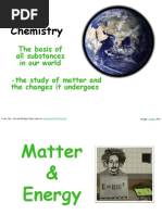 Chemistry - Matter and Energy