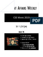 Current Affairs Weekly