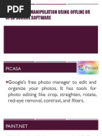 Basic Image Manipulation Using Offline or Open Source