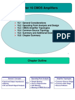 Chapter 16 CMOS Amplifiers