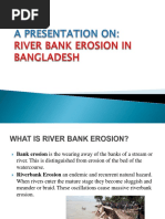 River Bank Erosion in Bangladesh