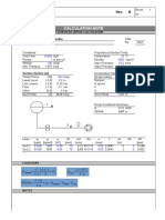 Calculation Note: Client: Job