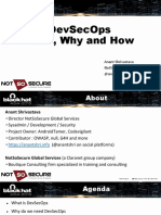 DevSecOps What, Why and How