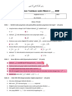 Soal Tashdas - Pekan 2