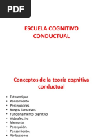 Escuela Cognitiva Conductual