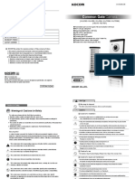 KOCOM Manual KVL Series