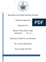 Estime El Asentamiento Por Consolidación de La Capa de Arcilla Mostrada en La Figura