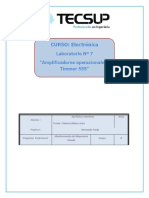 Informe de Electronica Tecsup PDF