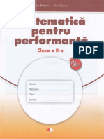 Matematica Pentru Performanta - Clasa 2 - Alina Bratosin PDF