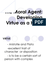 The Moral Agent: Developing Virtue As A Habit