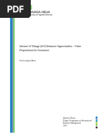 Internet of Things (Iot) Business Opportunities - Value Propositions For Customers